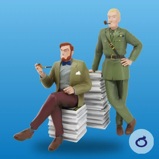Blake und Mortimer, Stapel Alben