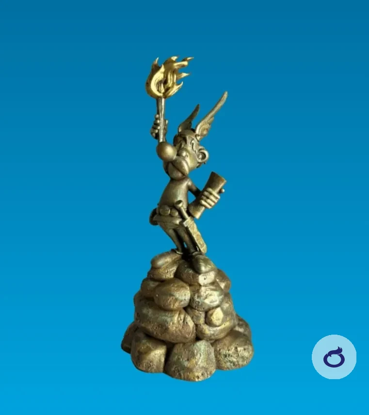 Asterix aus Bronze, Die Freiheit erleuchtet die Welt