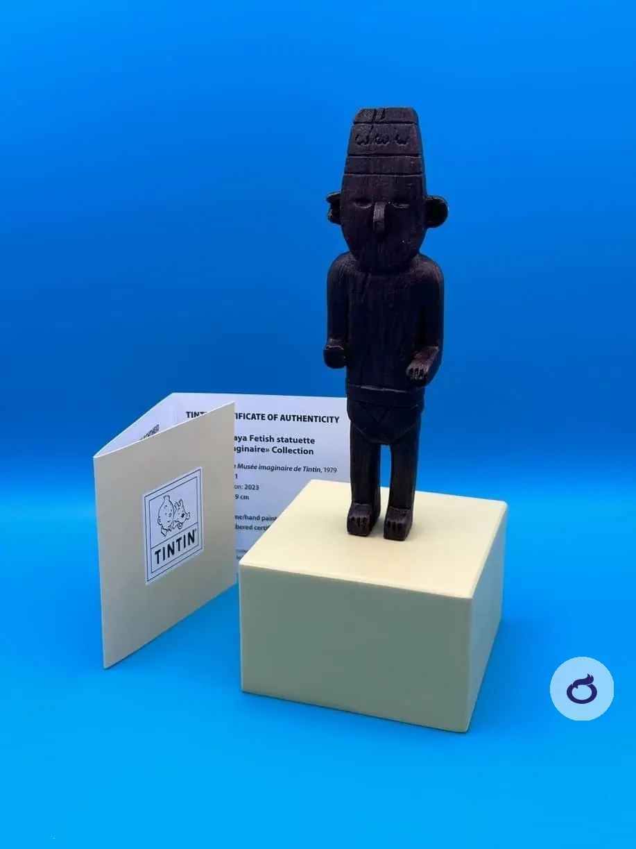 Arumbaya-Fetischstatuette aus dem Imaginären Museum von Tim und Struppi