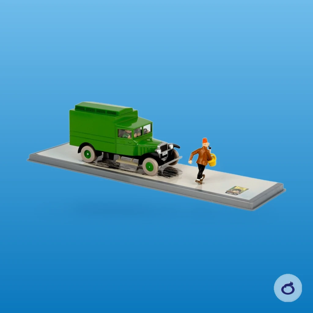Der Gefangenenwagen, Tim und Struppi Transporte Nr. 5